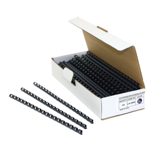 5/16" Navy Plastic Binding Combs - 100pk