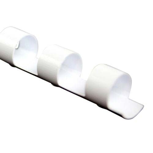 5/16" White Plastic Binding Combs - 100pk