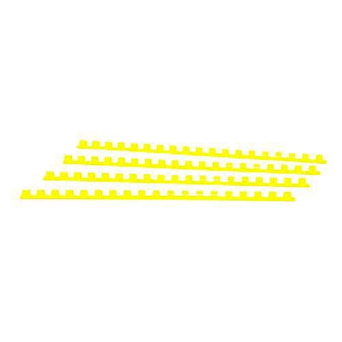 5/16" Yellow Plastic Binding Combs - 100pk