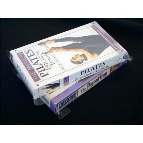 5.3" x 7.9" BOPP Clear Poly Lip-N-Tape Resealable Bags - 500pk