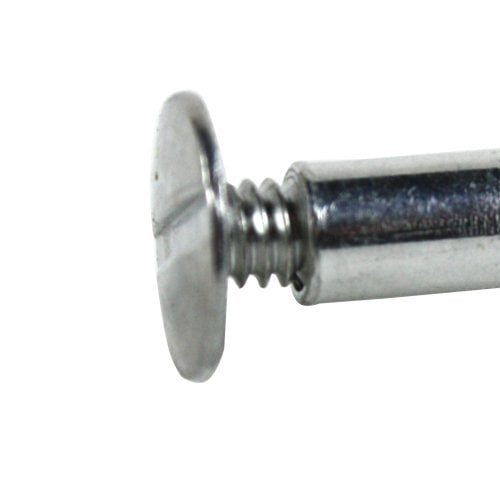 5/8" Silver Aluminum Screw Posts - 100pk