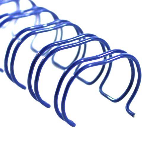 5/8" Blue Spiral-O 19 Loop Wire Binding Combs - 100pk