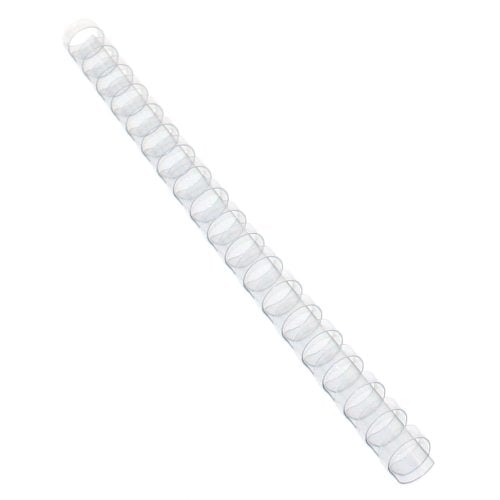 5/8" Clear Plastic Binding Combs - 100pk
