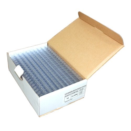 5/8" Clear Plastic Binding Combs - 100pk