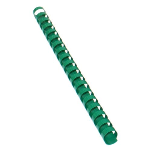 5/8" Green Plastic Binding Combs - 100pk