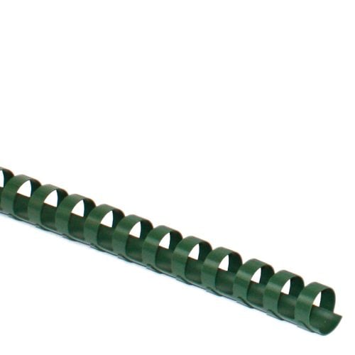 5/8" Hunter Green Plastic Binding Combs - 100pk