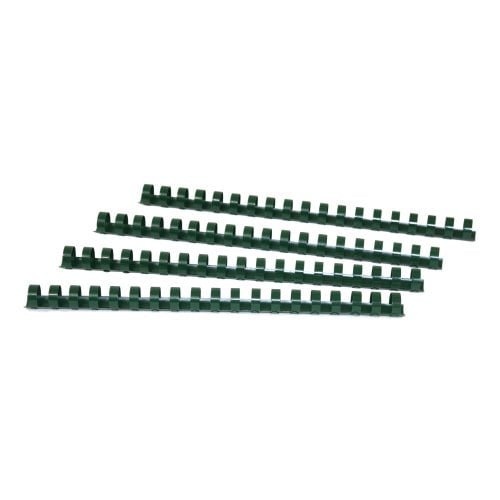 5/8" Hunter Green Plastic Binding Combs - 100pk