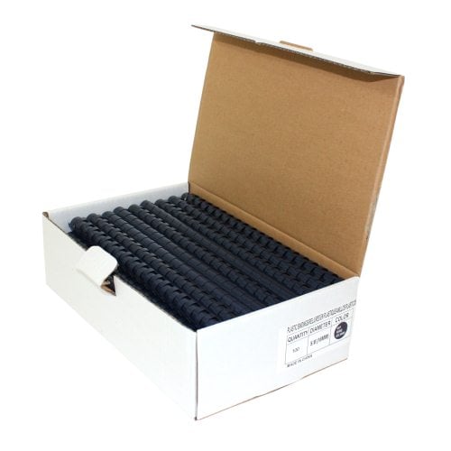 5/8" Navy Plastic Binding Combs - 100pk