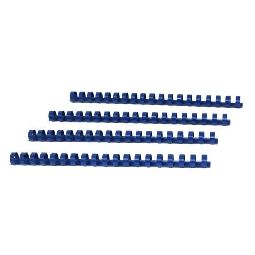 5/8" Royal Blue Plastic Binding Combs - 100pk