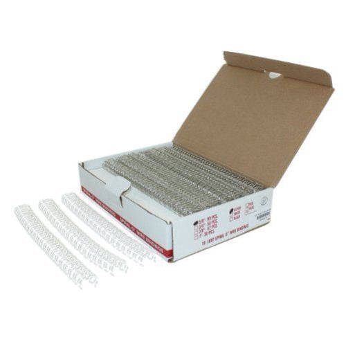 5/8" Silver Spiral-O 19 Loop Wire Binding Combs - 100pk
