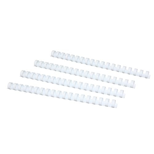 5/8" White Plastic Binding Combs - 100pk