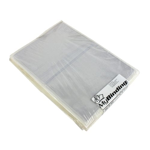 5" x 7-1/8" Crystal Clear Adhesive Vinyl Pockets 100pk