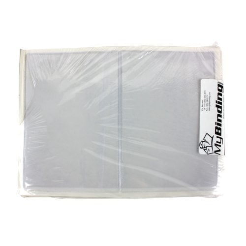 5" x 7-1/8" Crystal Clear Adhesive Vinyl Pockets 100pk