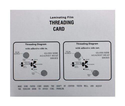 27" x 200' 5mil Standard Roll Laminating Film (Gloss, 1" Core) - 2 Rolls