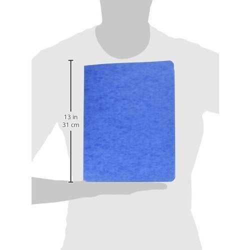 Acco Recycled Scored Hinge Light Blue Pressboard Report Covers 10pk - ACC-25102