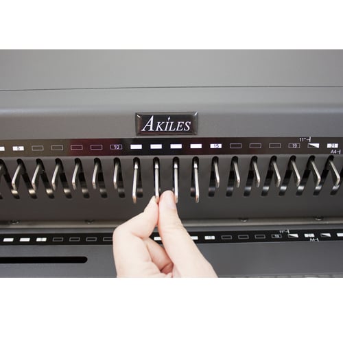 Akiles CombMac-EX Electric Comb Binding Machine w/ Manual Comb Opener