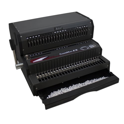 Akiles CombMac-EX Electric Comb Binding Machine w/ Manual Comb Opener