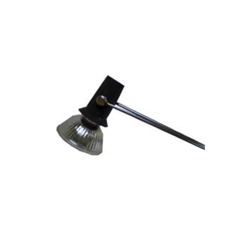 50W Silver Universal Light Fixture with Bag and Halogen Light Bulb for The Boost