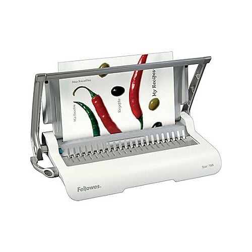 Fellowes Star 150 Manual Plastic Comb Binding Machine