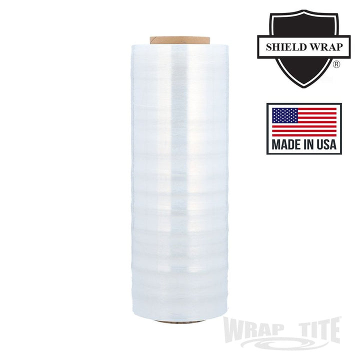 Wrap-Tite 80 Gauge 15" x 1500' Cast Hand Stretch Wrap Film - 4 Rolls