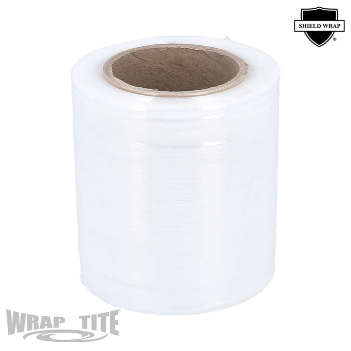 Wrap-Tite 120 Gauge 5" x 1000' Cast Narrow-Width Banding Stretch Wrap Film - 12 Rolls