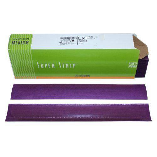 Purple 11" Medium Powis Parker Fastback Super Strips (400/Case) - 56MFBPURPLE