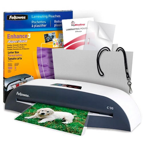 Fellowes Economy ID Maker Starter Kit with Pouches, Carrier, and clips (Discontinued)