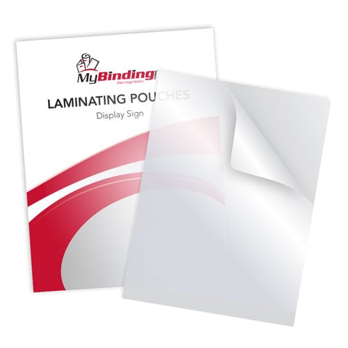 5MIL 12" x 15" Display Sign Laminating Pouches - 100pk