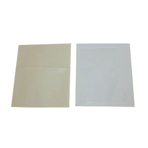 5mil 4-1/8" x 4-3/4" Self Adhesive Cover Pockets - 100pk