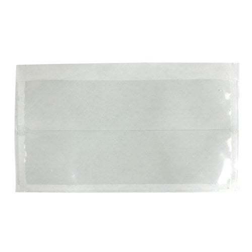 5mil 5" x 2-1/2" Self Adhesive Cover Pockets - 100pk