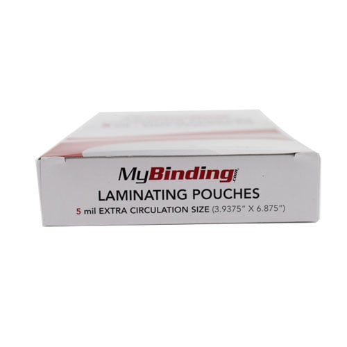 5MIL Extra Circulation 3-15/16" x 6-7/8 Pouches - 100pk