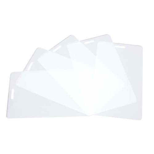 5mil GBC HeatSeal Crystal Clear PrePunched Luggage Tag Pouch - 3200423