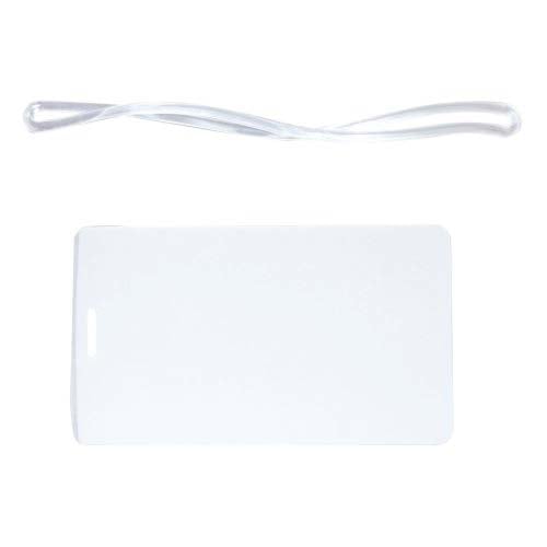5mil GBC HeatSeal Crystal Clear PrePunched Luggage Tag Pouch - 3200423