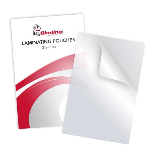 5MIL Giant 4-1/2" x 6" Laminating Pouches - 100pk
