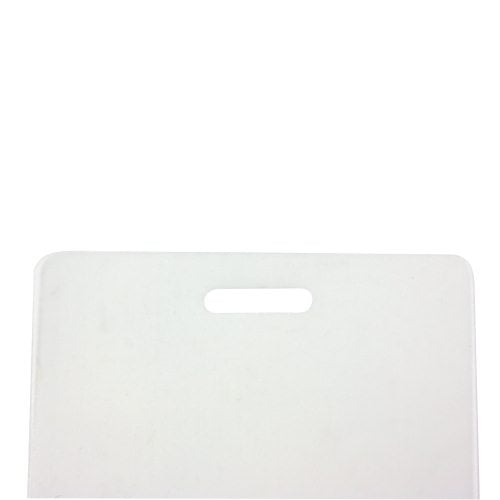 5mil Matte Clear Credit Card Pouches with Short Side Slot