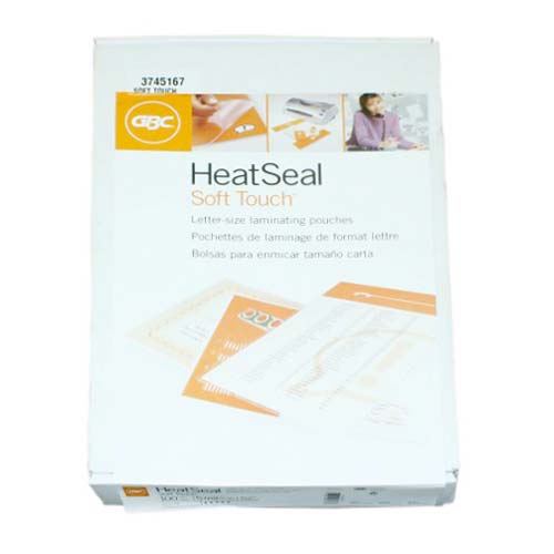 5mil Premium GBC HeatSeal Soft Touch Letter Pouches