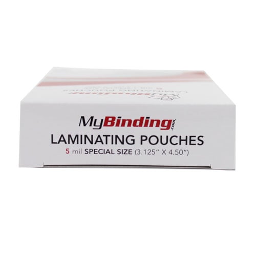 5MIL Special 3-1/8" x 4-1/2" Laminating Pouches - 100pk