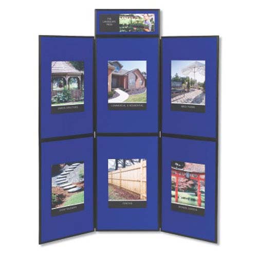 6-Panel Quartet Exhibition Display System - VSB93516Q