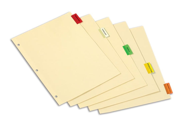Cardinal Insertable Index Paper 5 Tab Divider