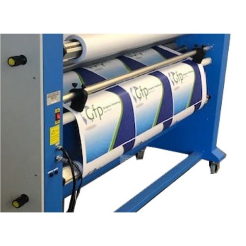 GFP 663TH 63" Top Heat Wide Format Cold Laminator With Smart Finishing Technology