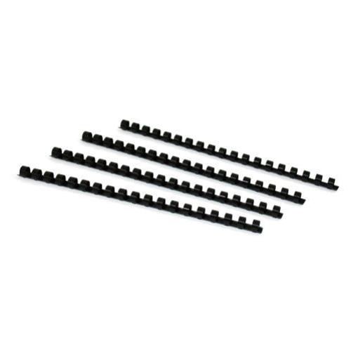 7/16" Black Plastic Binding Combs - 100pk