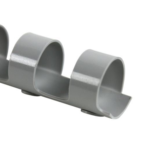 7/16" Grey Plastic Binding Combs - 100pk