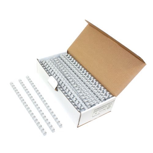 7/16" Grey Plastic Binding Combs - 100pk