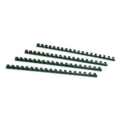 7/16" Hunter Green Plastic Binding Combs - 100pk