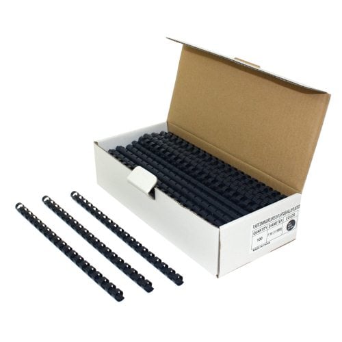 7/16" Navy Plastic Binding Combs - 100pk