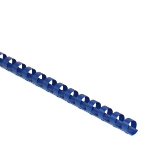 7/16" Royal Blue Plastic Binding Combs - 100pk