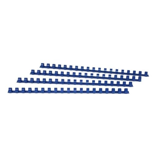 7/16" Royal Blue Plastic Binding Combs - 100pk