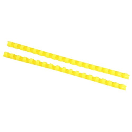 7/16" Yellow Plastic Binding Combs (100pk) - Clearance Sale