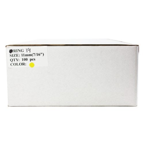 7/16" Yellow Plastic Binding Combs (100pk) - Clearance Sale