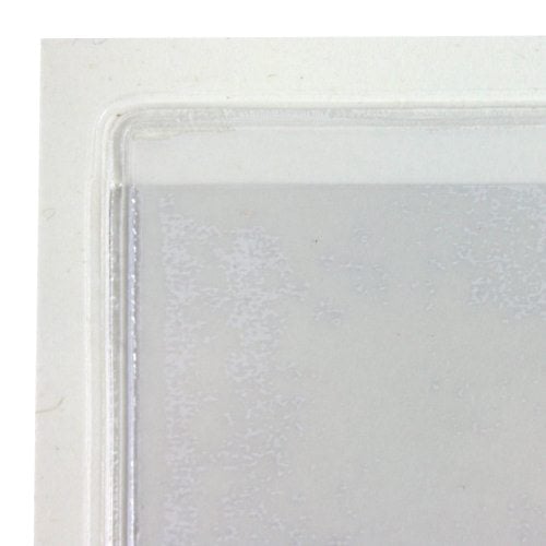 7-5/8" x 11-5/8" Crystal Clear Adhesive Vinyl Pockets 100pk